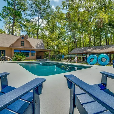 Stunning Valdosta A-Frame Home With Private Pool!